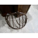 A Cast Iron Wall Mounted Hay Rack