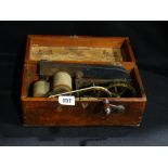 A Victorian Period Mahogany Encased Improved Magneto Electric Machine For The Treatment Of Nervous