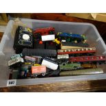 A Box Of Model Railways Stock