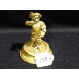 A Brass Figure Of A Renaissance Page Boy