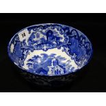 A George Jones Abbey Pattern Blue & White Transfer Decorated Bowl