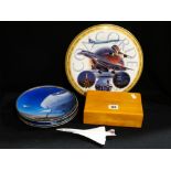 A Quantity Of Concorde Memorabilia Including Collectors Plates Etc