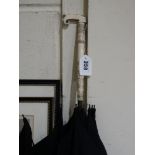 A Victorian Umbrella With Antique Ivory Handle