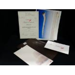 A Folder Of Concorde Related Ephemera