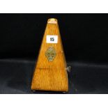 A Mahogany Encased Metronome