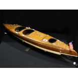 A 1929 Chris Craft Typhoon, 26" American Model Boat