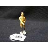 A Rare Elastolin Figure Of Adolf Hitler With Moveable Saluting Arm