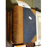 Three Early 20th Century Leather Bound Books Relating To "Llythyrau Morrisiaid Mon" By J H Davies
