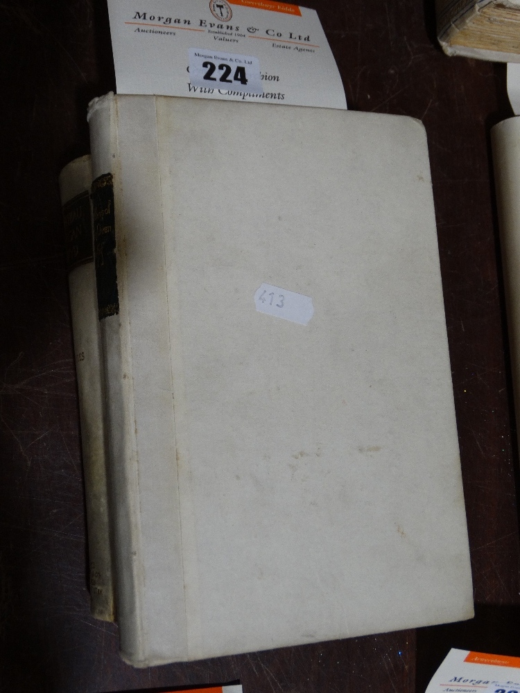 A Rare Leather Bound Book Titled " The Letters Of Goronwy Owen" Edited By J H Davies, Published 1924