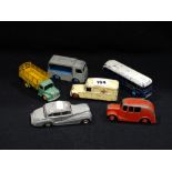 Six Early Unboxed Dinky Toy Vehicles