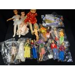 A Collection Of Vintage Plastic Dolls Including Sindy and Palitoy