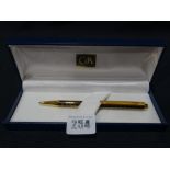 A Boxed Caran-D`Ache Pen For Rolls Royce