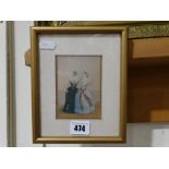A Framed Baxter Print Of Two Ladies