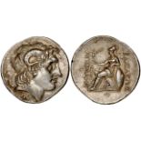 Kings of Thrace, Lysimachus (323-281 BC), silver tetradrachm, Pergamon mint, c. 287/6-282 BC,