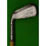 Ben Sayer Jr Royal Wimbledon left hand Maxwell driving iron fitted with a replaced hide grip