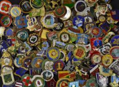 Quantity of Bowls Pin Badges includes an assorted selection of badges many enamel includes Aberdeen,