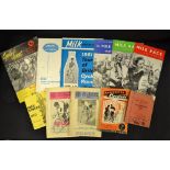 Collection of Various National Cyclists Union Racing Handbooks from the 1950s onwards to include