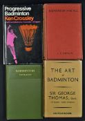 Badminton Book Selection to include 1911 'Badminton' by S.M. Massey - Hope Latham's copy, she played