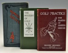 Early c.20th golf instruction books (3) to incl Arnold Haultain - "The Mystery of Golf" 2nd ed