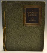 Darwin, Bernard - 'A Golfers Gallery by Old Masters' standard edition 19pp with illustrations and