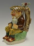 Fine Kevin Francis Ceramics golf Toby jug c. 1990 - handmade and hand painted ltd ed 1000 his golf