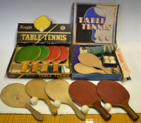 Table Tennis - 2x table tennis boxed sets to incl to include USA Knight boxed set c/w 2 sets of