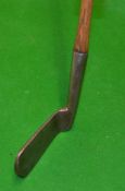 'Taylors Putter' very bent neck smooth faced blade