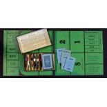 c.1920s The Cardora Derby Dog Race Game British Made complete with board, cards, painted dogs