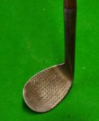 Fine Gray & Son Cambridge concave face niblick with good shaft stamp and the Anderson Arrow to the
