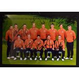 2012 Ryder Cup European Team signed colour press photograph - from the famous winning team at