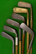 7x assorted putters to incl J Bremner wry neck, Gibson Kinghorn swan neck, Sportsman Emporium