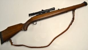BSA .177 fully stocked air rifle ser. no WT01967- underlever, manual safety with top sliding