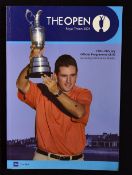2004 Royal Troon Open Golf Championship programme signed by 59 players including 32 x Major winners,