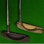2x Ping bronze putters to include Blade and Ping Zing - all fitted with ping grips and makers