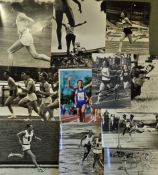 Quantity of 1960s onwards Athletic Photographs and Prints includes few signed, many press
