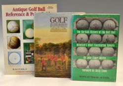 Golf Ball and Other Golf Collecting Books to incl John Stuart Martin - "The Curious History of the