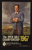 Scarce 1967 Open Golf Championship programme signed by the winner Roberto De Vincenzo-played at