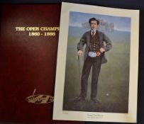 Set of 12x The Open Golf Champions 1860-1886 colour prints by Hugh Taylor - ltd ed no.539/ 850 -
