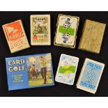 Collection of Pepys Series golf card games to incl 4x Kargo, Card Golf and another "Play Golf"