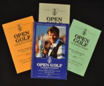 1991 Open Golf Championship programme signed by 55 players - incl the winner Baker-Finch plus