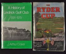 Rare 1957 Ryder Cup signed programme - played at Lindrick Golf Club October 1957 with GB winning 7.