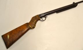 Diana 177 air rifle - break barrel c/w adjustable rear site and fitted with semi pistol grip