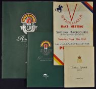 1945 Gymkhana Race Meeting Programme date 29th Sept at Smouha Racecourse condition fair, t/w 1953