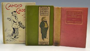 Early Golf Stories and Golf Fiction books (3) to incl Frederick Adams "John Henry Smith - A Humorous