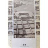 2x Wimbledon Posters depicting The All England Lawn Tennis & Croquet Club Wimbledon various scenes