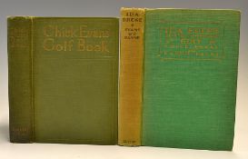 Evans, Charles (Chick) Jnr (2) - "Chick Evans' Golf Book - The Story of the Sporting Battles of