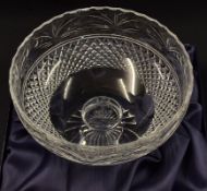 1992 Bells Scottish Open Golf Champions Dinner presentation crystal fruit bowl - Stuart Crystal