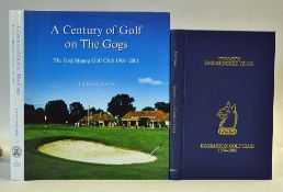 Golf Club Centenaries (2) - Edgbaston Golf Club History 1896-1986 signed by the author Peter