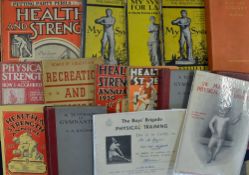 Sporting Instruction Books containing interesting early books regarding anatomy, strength,