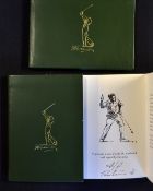 Harold Riley set of 3x signed Ryder Cup related golf books limited to only 30 copies of which